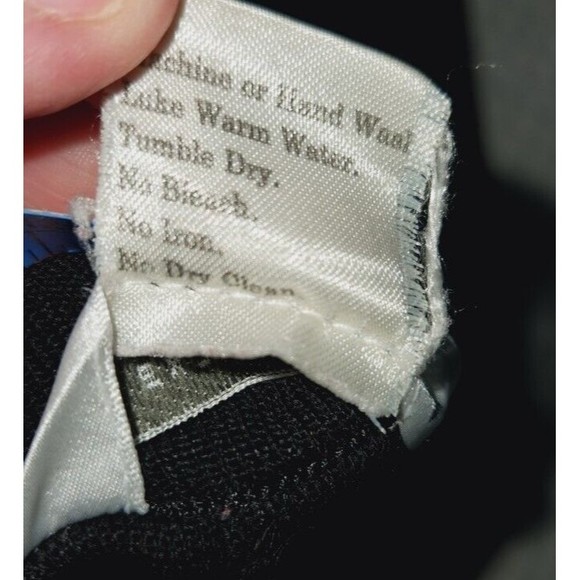 Misook Pants Womens‎ XL Black Acrylic Knit Wide Leg High Rise Workwear Career - Picture 8 of 8